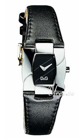 Dolce & Gabbana D&G Damklocka DW0614 Svart/Läder Ø25 mm