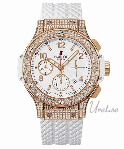 Hublot Herrklocka 341.PE.230.RW.174 Big Bang 41mm Vit/Gummi Ø41 mm - Hublot