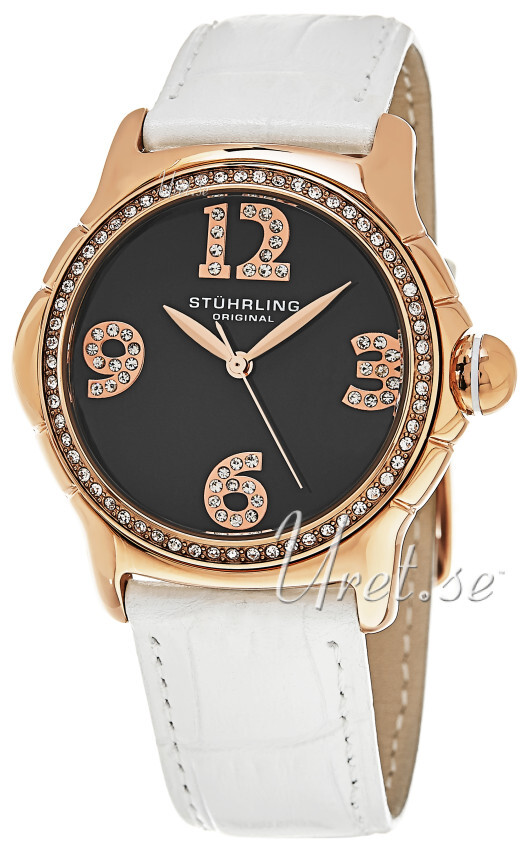 Stührling Original Damklocka 592.05 Vogue Chic Grå/Läder Ø38 mm - Stührling Original
