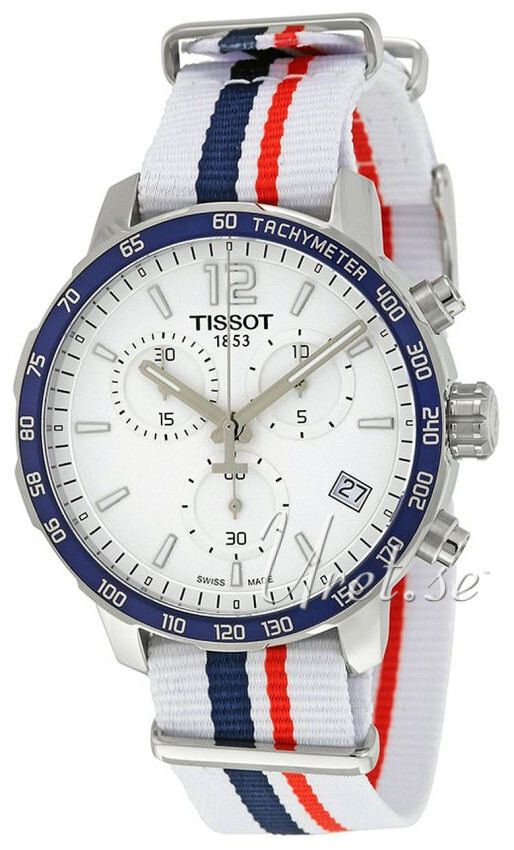Tissot Herrklocka T095.417.17.037.09 T-Sport Vit/St&aring;l &Oslash;42 mm