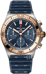 Breitling Chronomat B01 42 Blå/Gummi Ø42 mm UB0134101C1S1