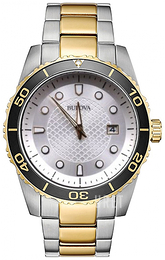 Bulova Silverfärgad/Gulguldtonat stål Ø43 mm 98A198