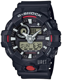 Casio G-Shock Svart/Resinplast Ø53.4 mm GA-700-1AER