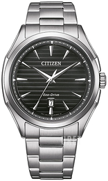 Citizen Eco Drive Svart/Stål Ø41 mm AW1750-85E