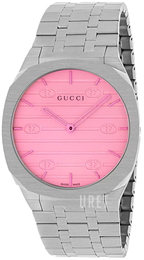 Gucci 25H Vit/Stål Ø38 mm YA163410