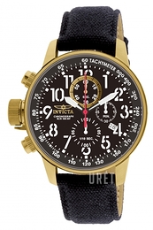 Invicta Force Lefty Svart/Textil Ø46 mm 1515