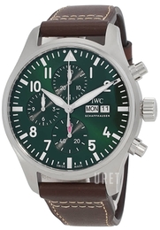 IWC Pilots Grön/Läder Ø43 mm IW378005