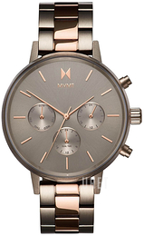 MVMT Nova Grå/Roséguldstonat stål Ø38 mm FC01-TIRG