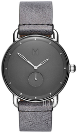 MVMT Revolver Grå/Läder Ø41 mm MR01-SGR