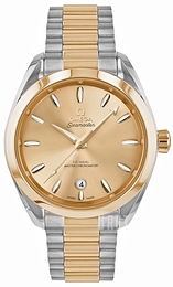 Omega Seamaster Aqua Terra Shades Gul/18 karat gult guld Ø34 mm 220.20.34.20.08.001