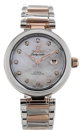 Omega De Ville Ladymatic Co-Axial 34mm Vit/18 karat roséguld Ø34 mm 425.20.34.20.55.004