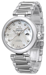 Omega De Ville Ladymatic Co-Axial 34mm Vit/Stål Ø34 mm 425.30.34.20.55.002