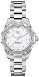 TAG Heuer Aquaracer Lady Vit/Stål Ø32 mm WBD2313.BA0740