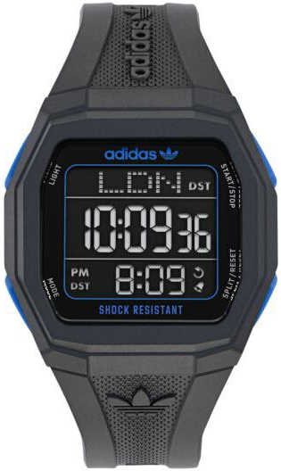 Adidas Herrklocka AOST24564 Tech One LCD/Gummi