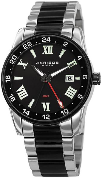 Akribos XXIV Herrklocka AK1055TTB Elegant Svart/Stål Ø41 mm - Akribos XXIV