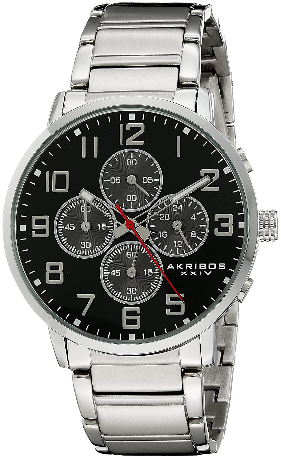 Akribos XXIV Herrklocka AK810SSB Svart/Stål Ø42 mm - Akribos XXIV