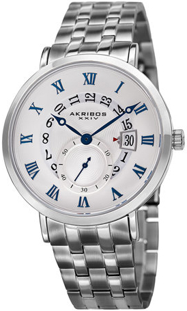 Akribos XXIV Herrklocka AK949SS Dress Silverfärgad/Stål Ø42 mm - Akribos XXIV
