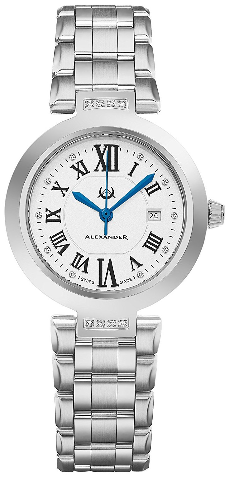 Alexander Damklocka AD203B-01 Monarch Silverfärgad/Stål Ø32 mm - Alexander