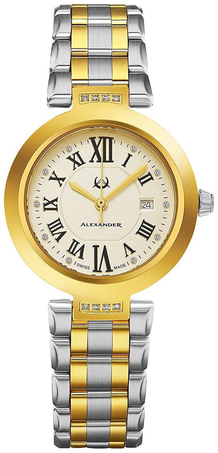 Alexander Damklocka AD203B-02 Monarch Champagnefärgad/Gulguldtonat - Alexander