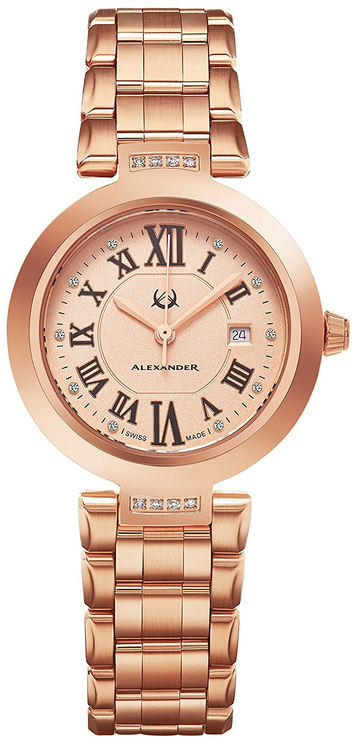 Alexander Damklocka AD203B-05 Monarch Roséguldstonad/Roséguldstonat - Alexander