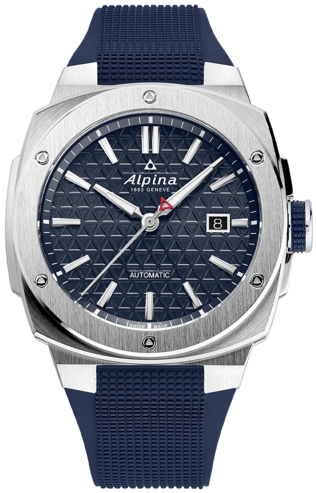Alpina Herrklocka AL-525N4AE6 Alpiner Extreme Blå/Gummi Ø41 mm