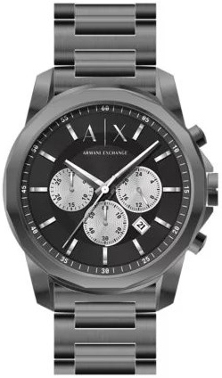 Armani Exchange Herrklocka AX1765 Banks Svart/Stål Ø44 mm - Armani Exchange