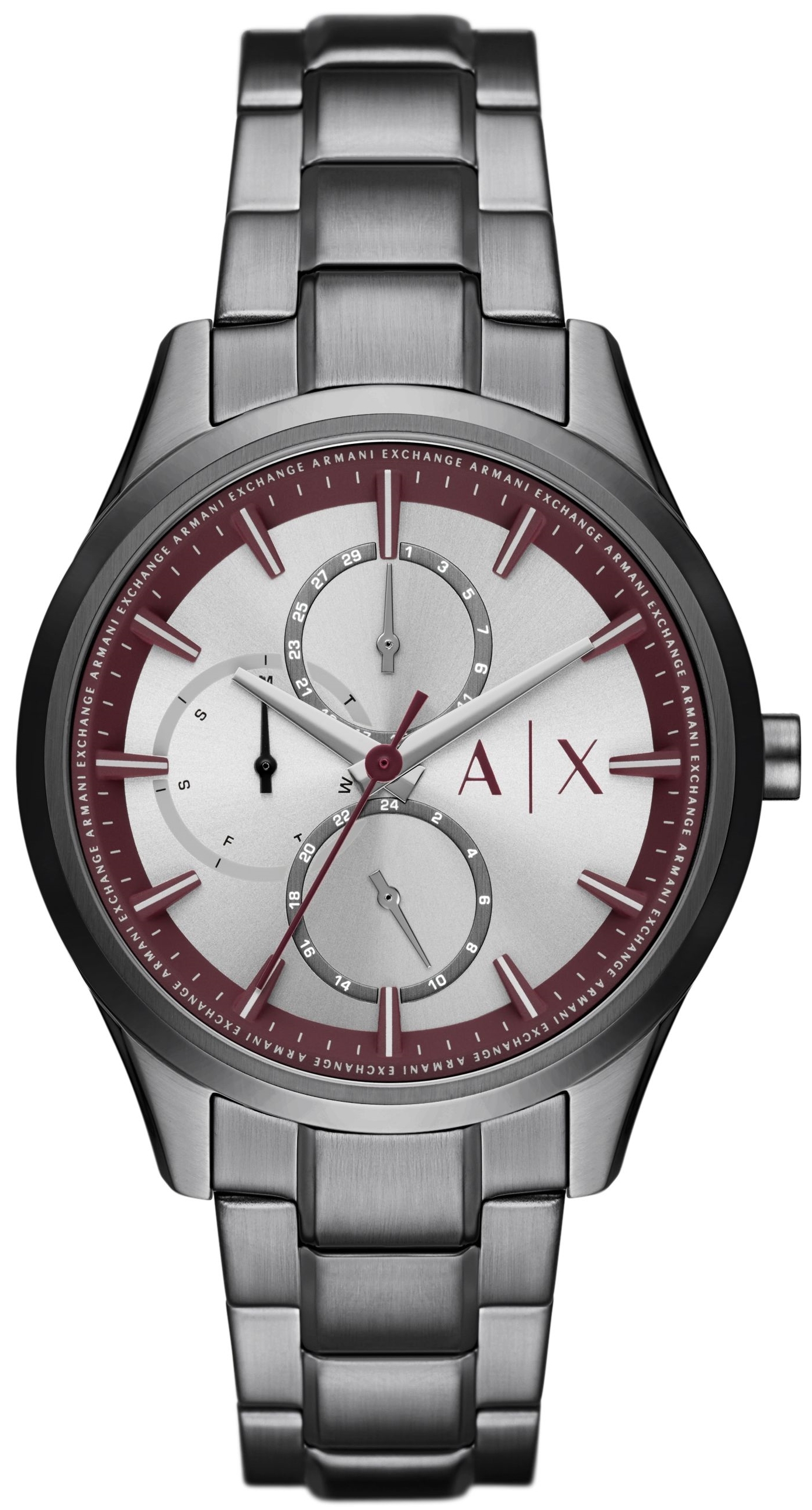 Armani Exchange Herrklocka AX1877 Dante Silverf&auml;rgad/St&aring;l &Oslash;42 mm