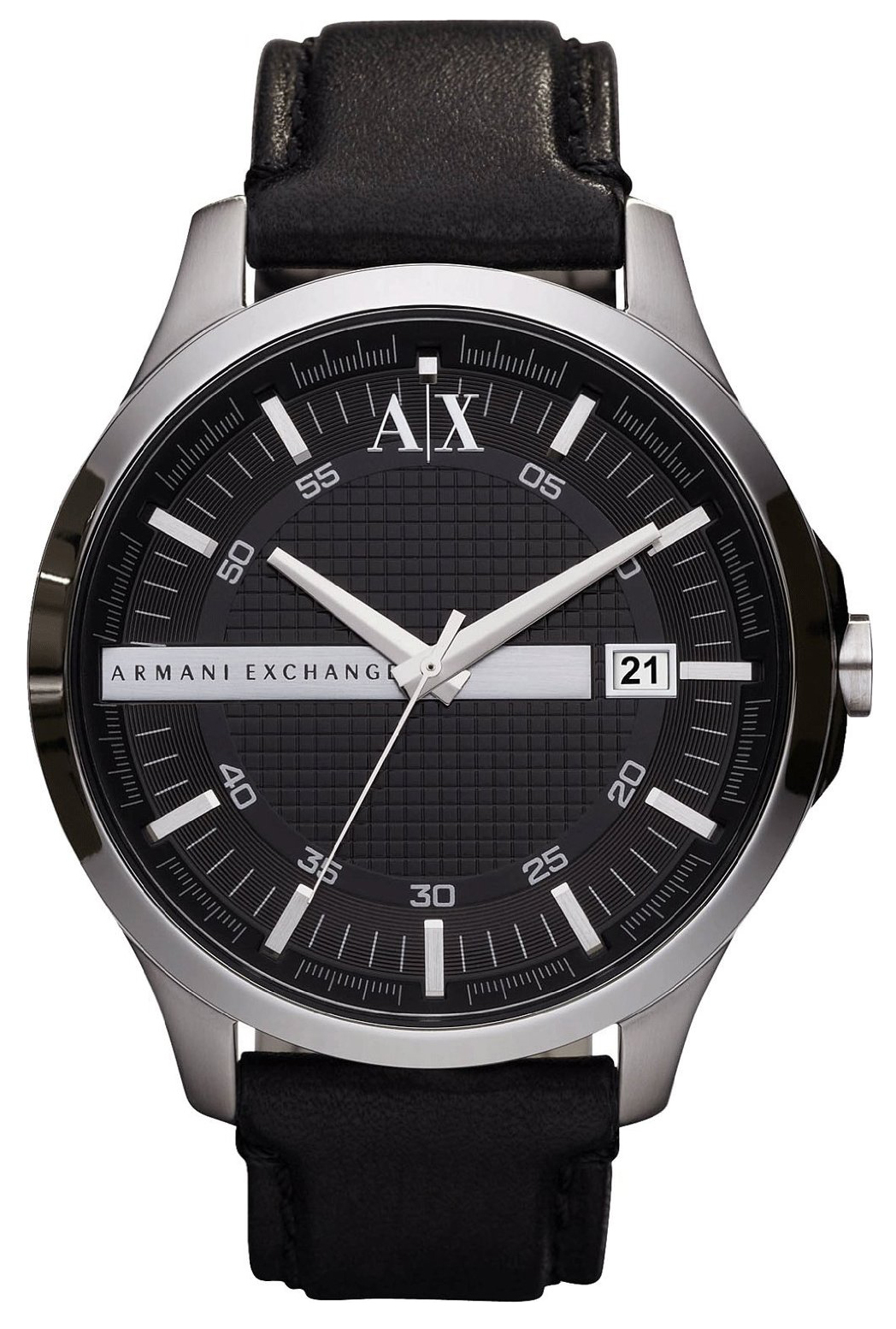 Armani Exchange Herrklocka AX2101 Hampton Svart/Läder Ø47 mm - Armani Exchange