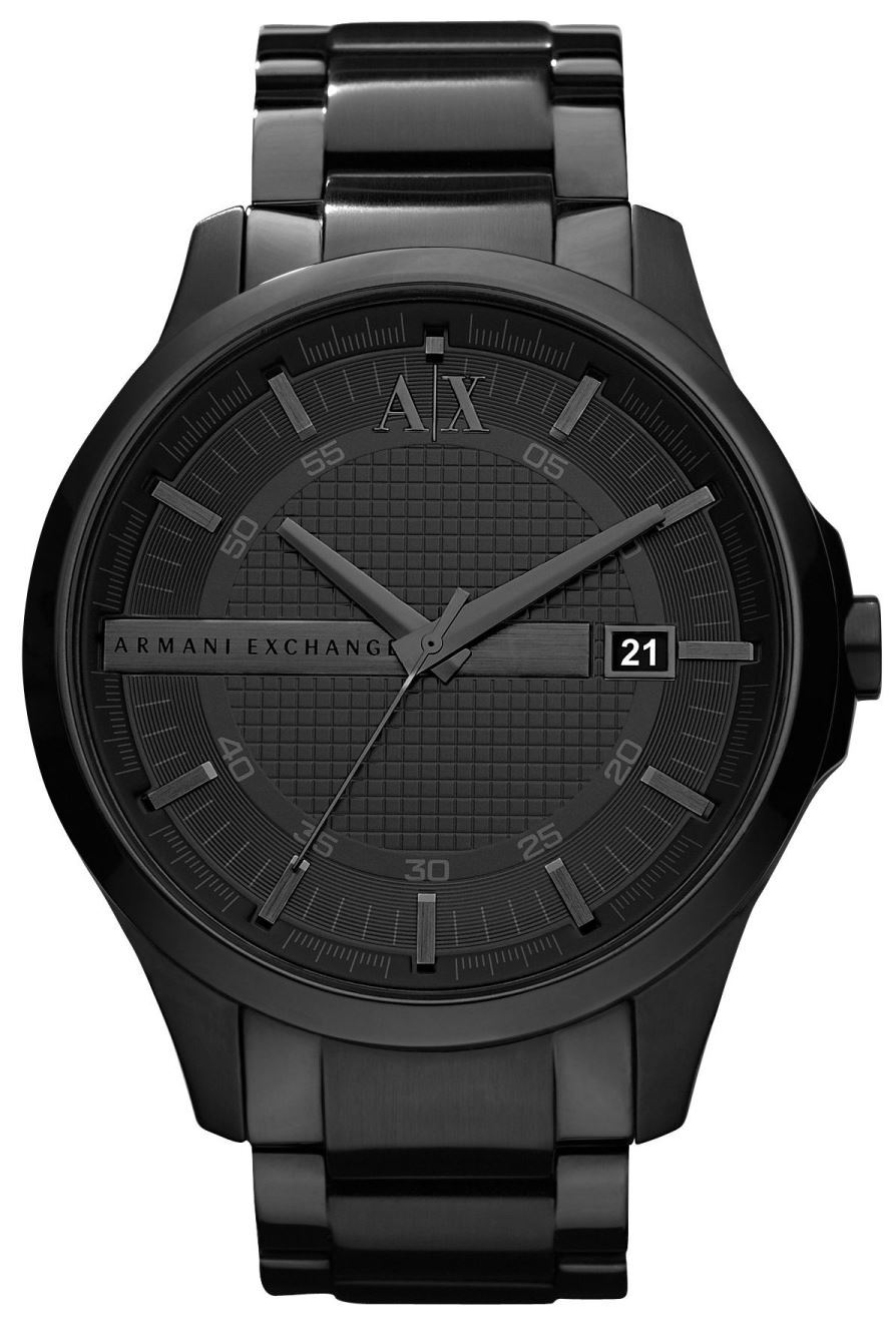 Armani Exchange Herrklocka AX2104 Hampton Svart/Stål Ø46 mm - Armani Exchange