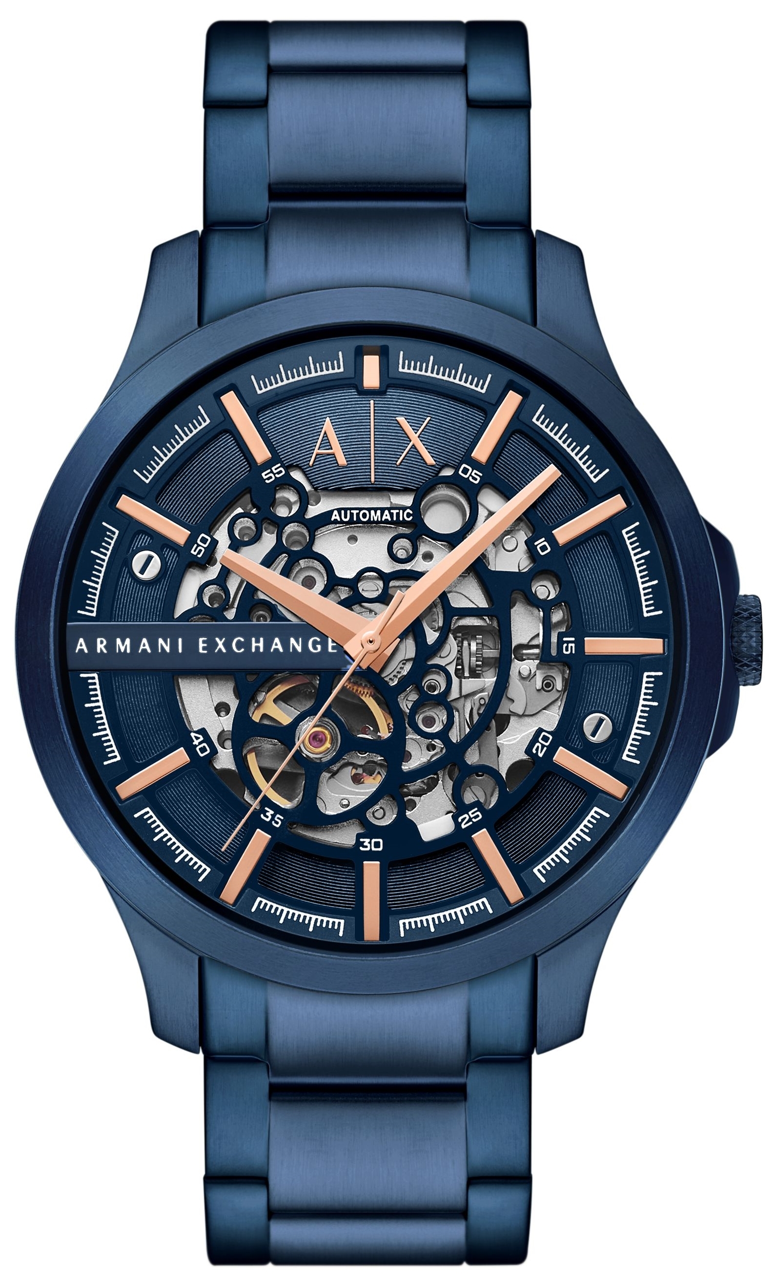 Armani Exchange Herrklocka AX2457 Hampton Blå/Stål Ø46 mm - Armani Exchange