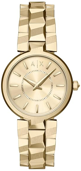 Armani Exchange Damklocka AX4407 Audora Guld/Gulguldtonat st&aring;l &Oslash;34