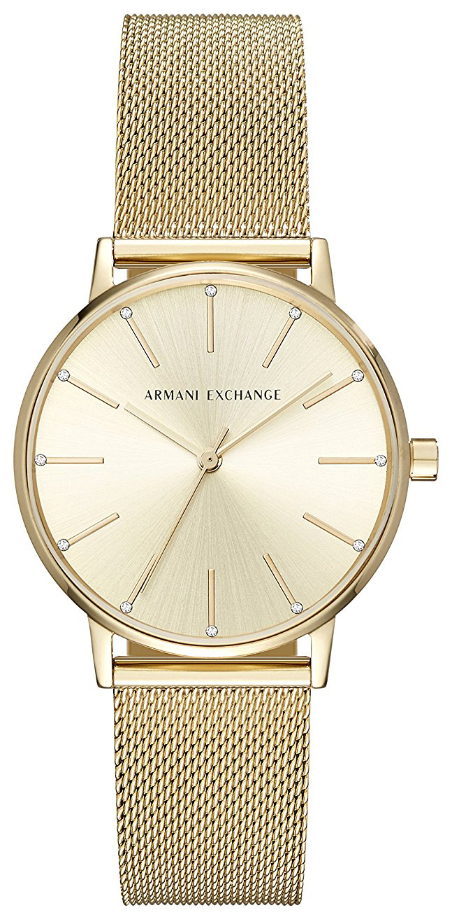 Armani Exchange Damklocka AX5536 Lola Guld/Gulguldtonat stål Ø36 mm - Armani Exchange