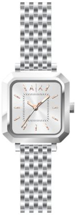 Armani Exchange Damklocka AX5724 Leila Silverfärgad/Stål - Armani Exchange