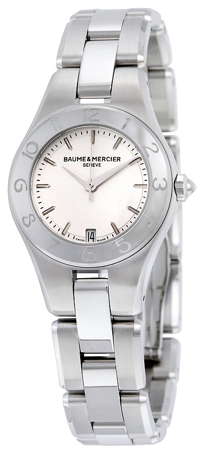 Baume & Mercier Linea Damklocka MOA10009 Silverfärgad/Stål Ø27 mm