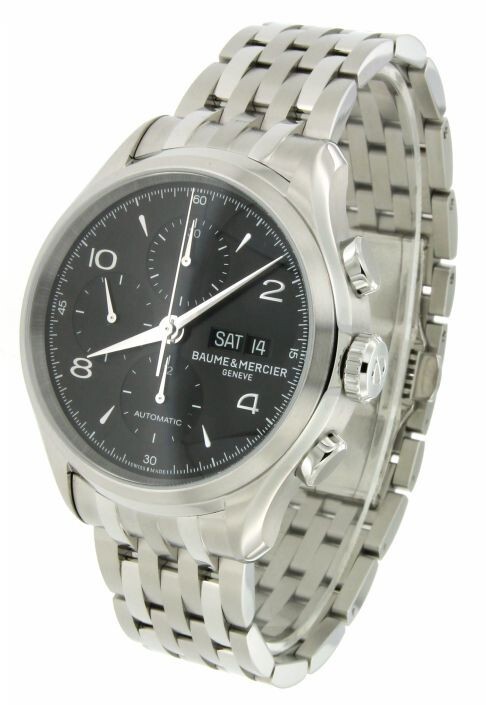 Baume & Mercier Herrklocka M0A10212 Clifton Svart/Stål Ø43 mm - Baume & Mercier