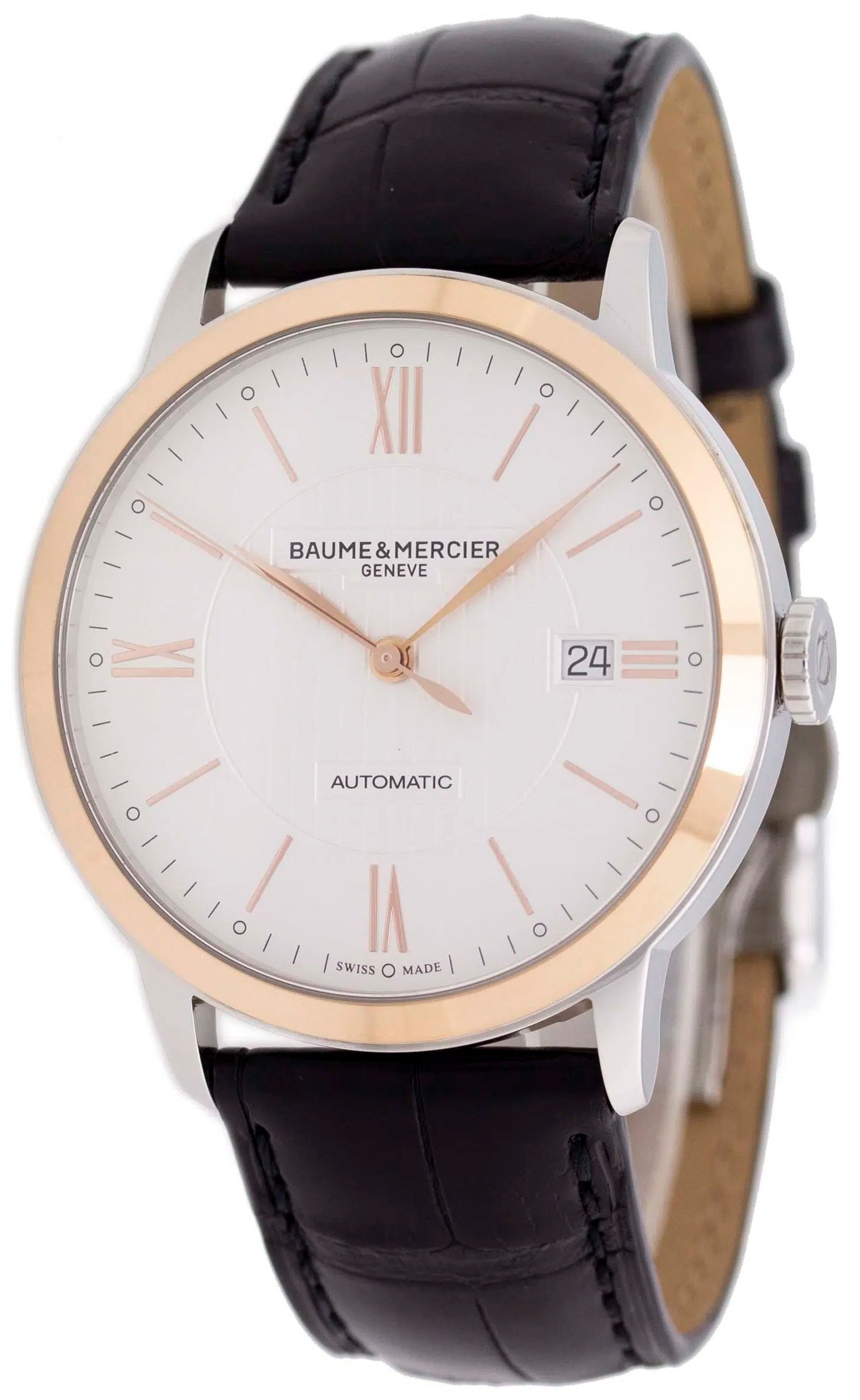 Baume & Mercier Herrklocka M0A10216 Classima Silverfärgad/Läder - Baume & Mercier