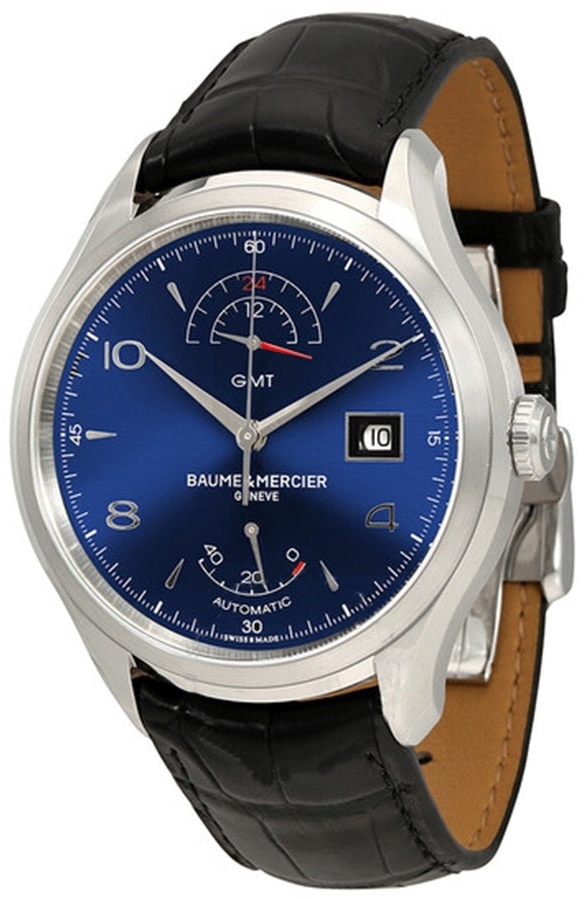 Baume & Mercier Herrklocka M0A10316 Clifton Blå/Läder Ø43 mm - Baume & Mercier