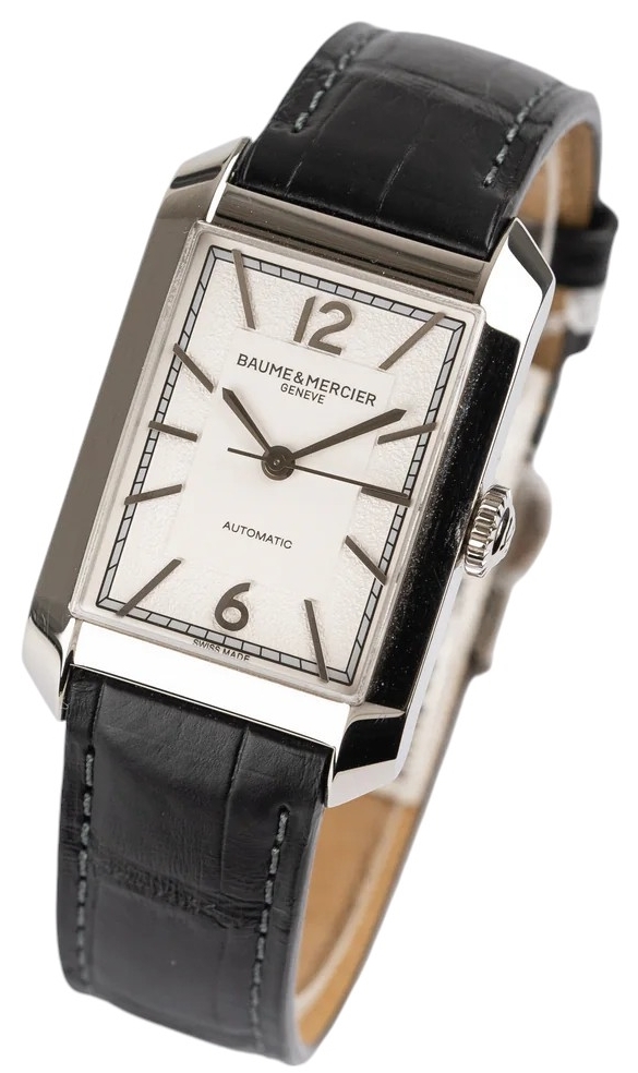 Baume & Mercier Herrklocka M0A10522 Hampton Silverfärgad/Läder - Baume & Mercier