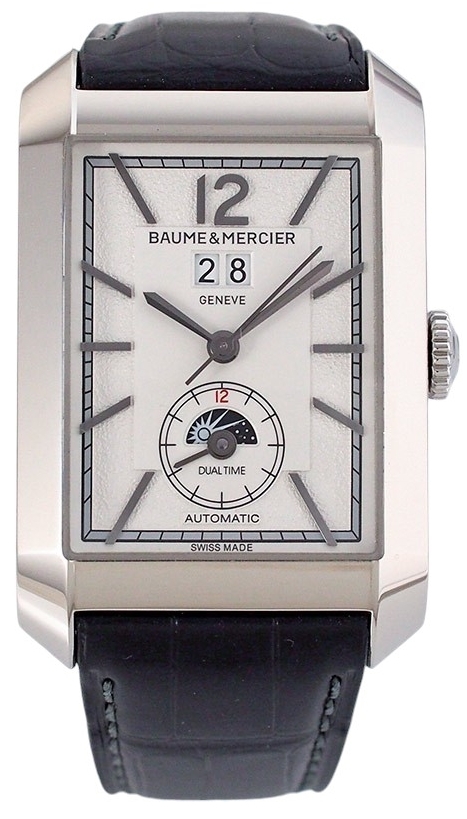 Baume & Mercier Herrklocka M0A10523 Hampton Silverfärgad/Läder - Baume & Mercier