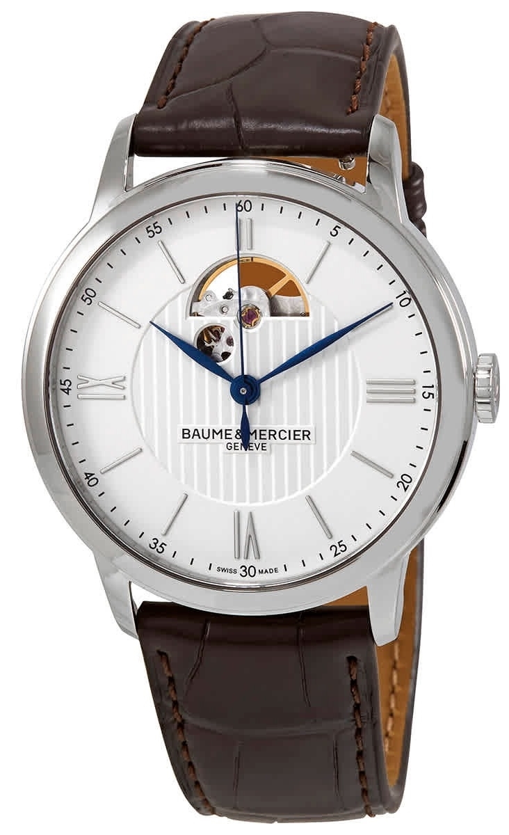 Baume & Mercier Herrklocka M0A10524 Classima Silverfärgad/Läder - Baume & Mercier