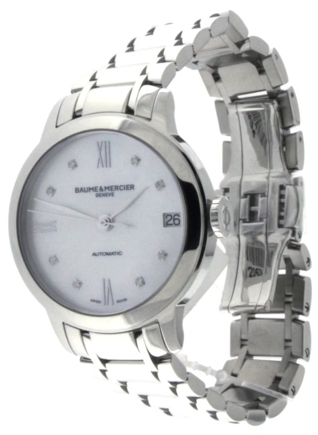 Baume & Mercier Damklocka M0A10553 Classima Vit/Stål Ø31 mm - Baume & Mercier