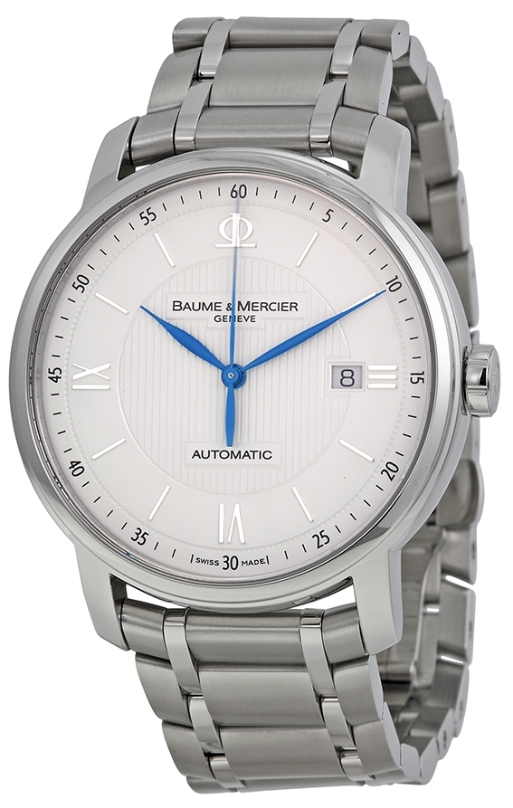Baume & Mercier Herrklocka MOA10085 CLASSIMA Silverfärgad/Stål - Baume & Mercier