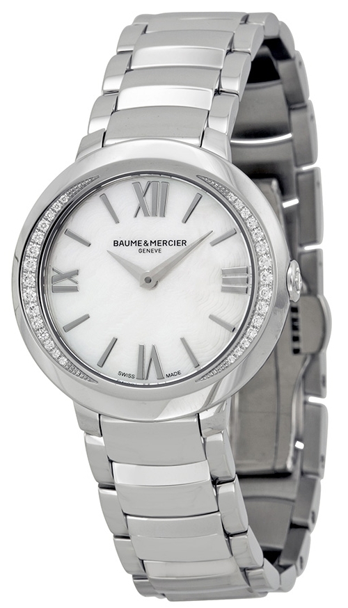 Baume & Mercier Damklocka MOA10160 PROMESSE Silverfärgad/Stål - Baume & Mercier