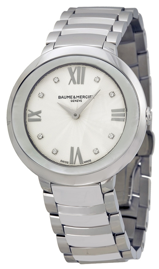 Baume & Mercier Damklocka MOA10178 PROMESSE Silverfärgad/Stål - Baume & Mercier