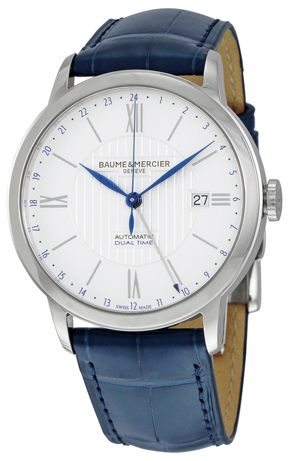 Baume & Mercier Herrklocka M0A10272 Classima Silverfärgad/Läder - Baume & Mercier