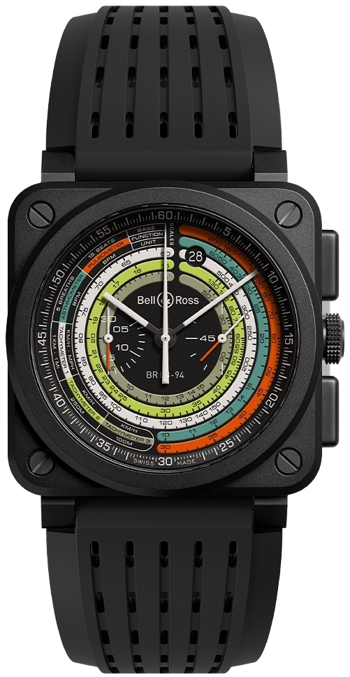 Bell & Ross Herrklocka BR0394-SW-CE/SRB BR 03-94 Multimeter - Bell & Ross