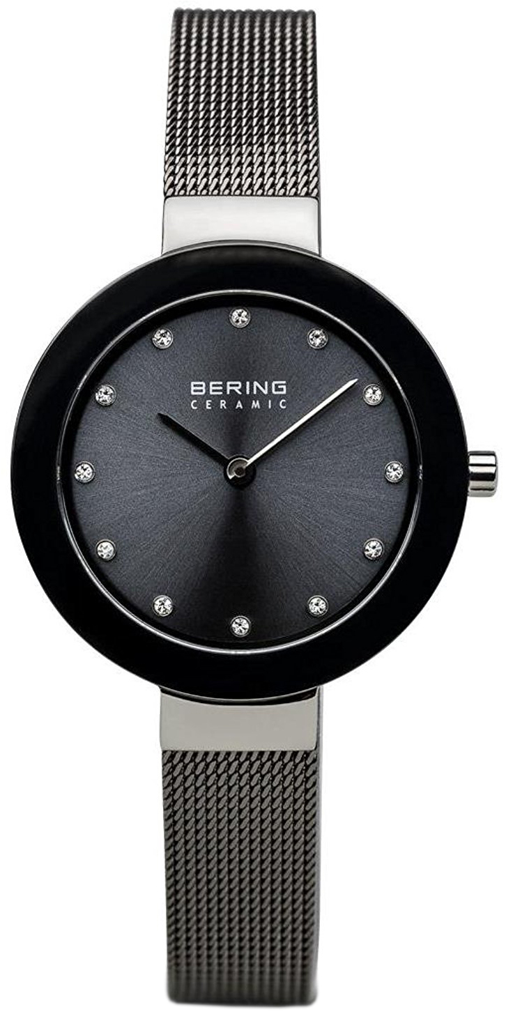 Bering Damklocka 11429-389 Ceramic Grå/Stål Ø29 mm - Bering