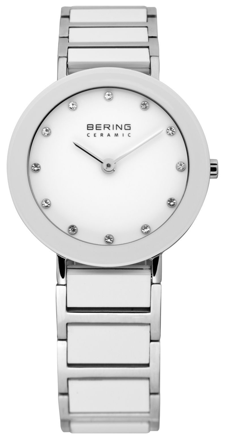 Bering Damklocka 11429-754 Ceramic Vit/Stål Ø29 mm - Bering