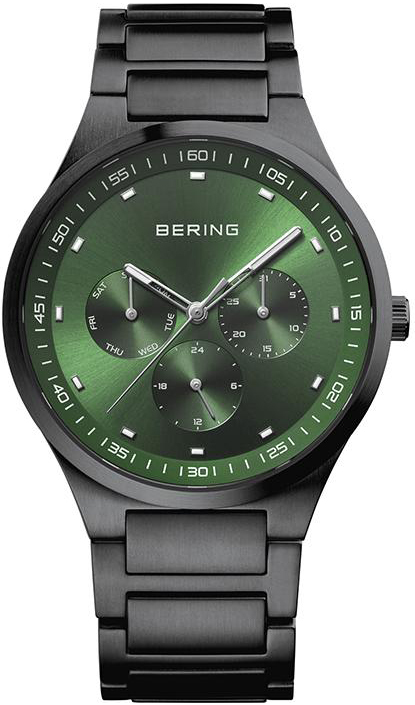 Bering Herrklocka 11740-728 Classic Grön/Stål Ø40 mm - Bering