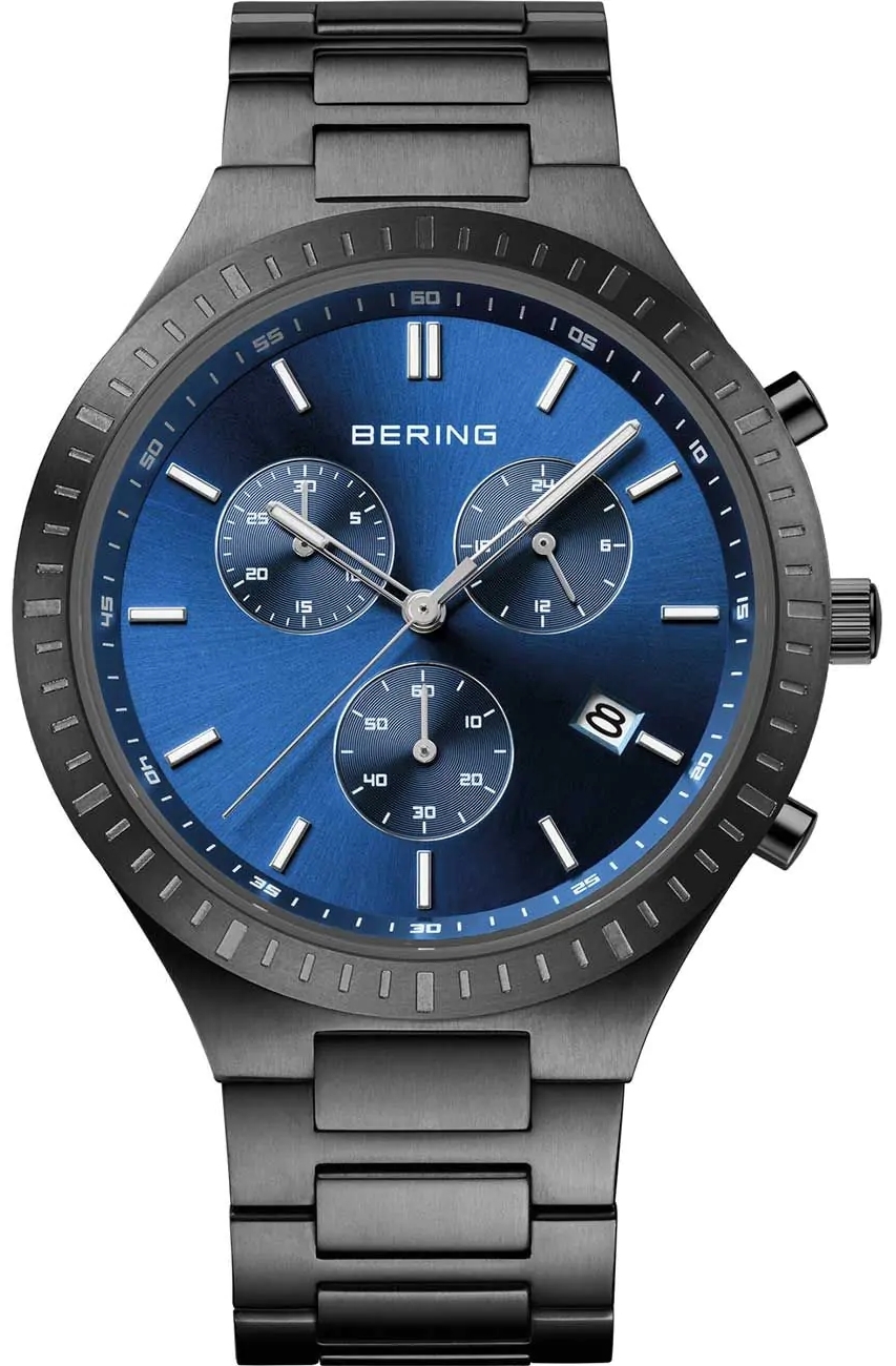 Bering Herrklocka 11743-727 Classic Blå/Titan Ø40 mm - Bering